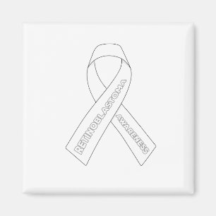 Retinoblastoma  Awareness Ribbon Magnet