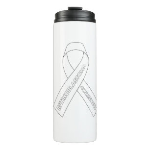 Retinoblastoma Awareness Ribbon Thermal Tumbler
