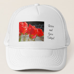 Retire and Grow Tulips! Ladies Hat Tulip Flowers