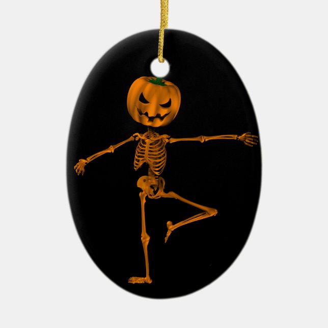 Retire Ballet Position Ceramic Ornament (Front)
