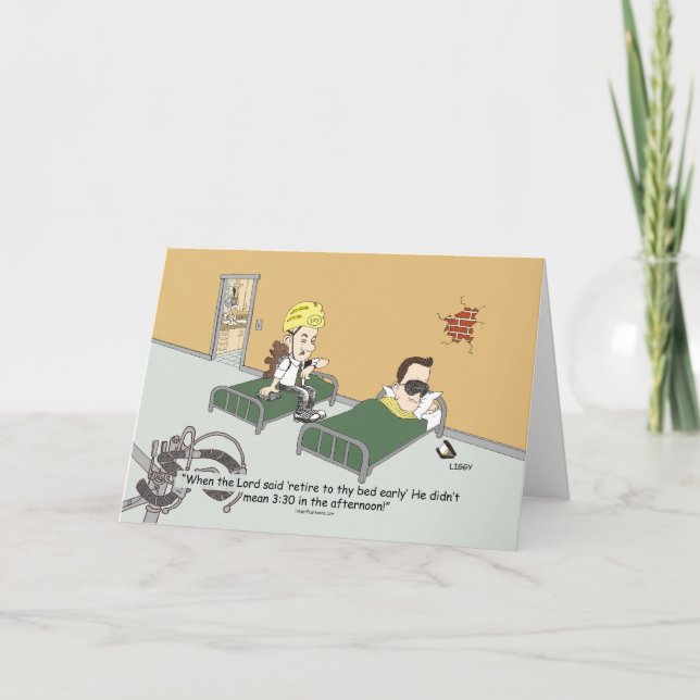 Retire Early Card (Front)