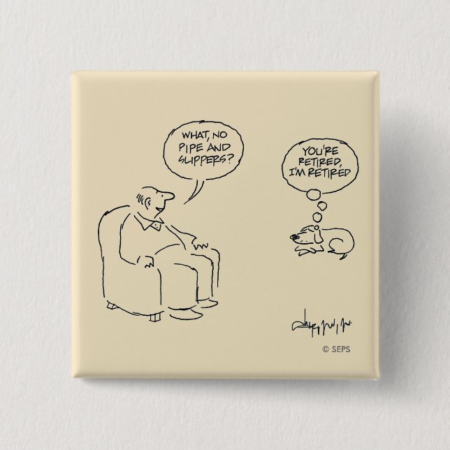 Retired 15 Cm Square Badge (Front)