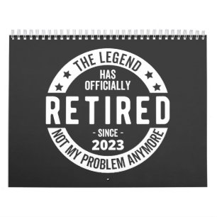retired 2023 calendar