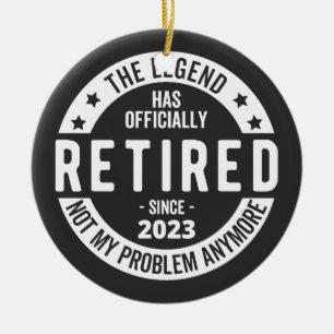 retired 2023 ceramic ornament