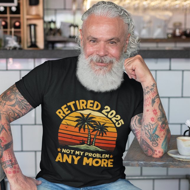 Retired 2025 Not My Problem any more - Fun Tri-Blend Shirt (Creator Uploaded)