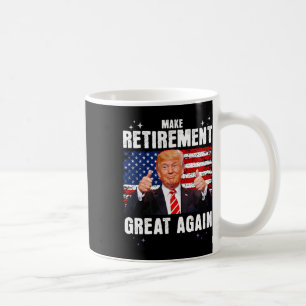 Retired 2025 Retirement 2025 Retiring 2025 Trump G Coffee Mug
