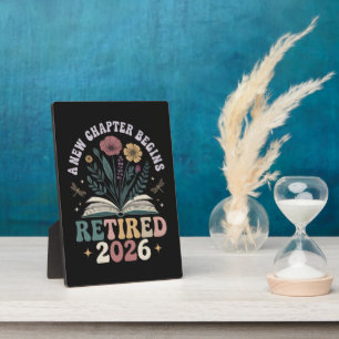 Retired 2026 A New Chapter Begins Plaque