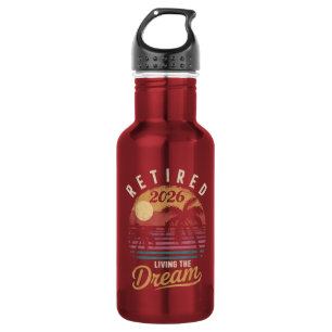 Retired 2026 Living the Dream Retirement 532 Ml Water Bottle