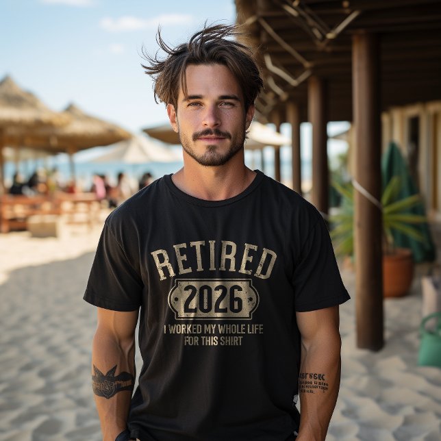 Retired 2026 Not My Problem Anymore Funny Retired T-Shirt (Creator Uploaded)