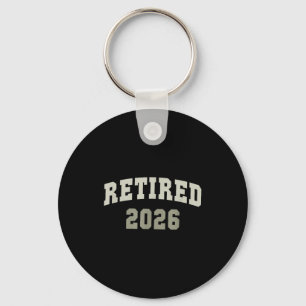 Retired 2026 University Retirement Dept Mother  Key Ring