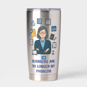 Retired Accountant Insulated Tumbler – Funny Gift