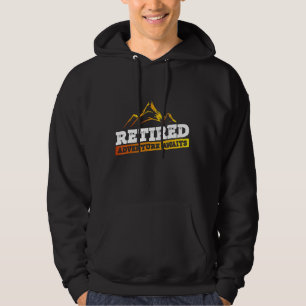 Retired Adventure Awaits Senior Citizen Retirement Hoodie