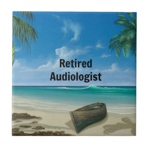 Retired Audiologist Ceramic Tile