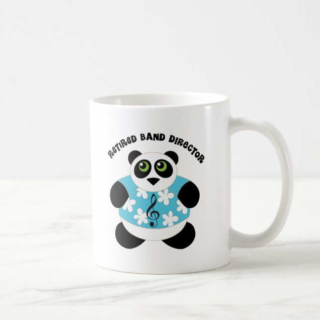 Retired Band Director Gift Idea Coffee Mug (Right)