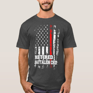 Retired Battalion Chief  Firefighter Retirement T-Shirt