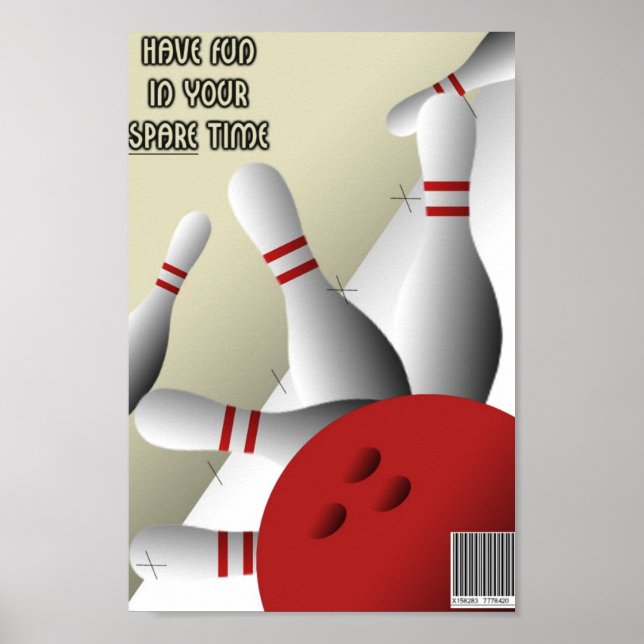 Retired Bowlin' Poster (Front)