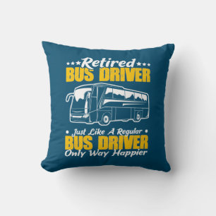 Retired Bus Driver Cushion