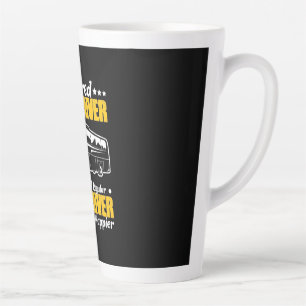 Retired Bus Driver Latte Mug