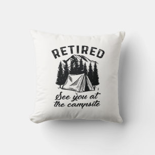 Retired Campsite Cushion