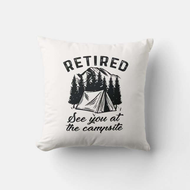 Retired Campsite Cushion (Front)