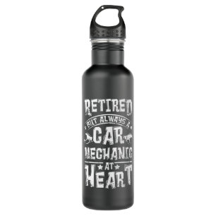 Retired Car Mechanic 710 Ml Water Bottle