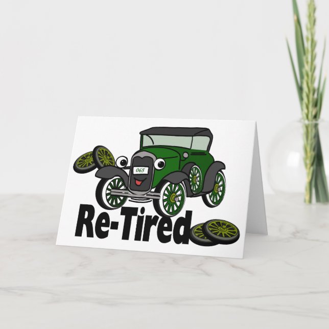 ReTired Card (Front)