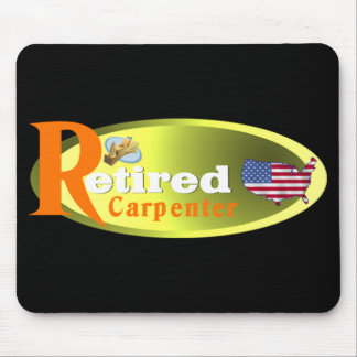 Retired Carpenter USA Mouse Pad