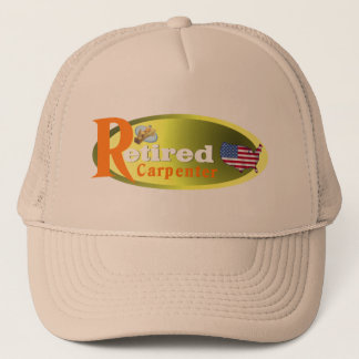 Retired Carpenter USA Trucker Hat