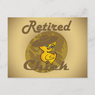 Retired Chick #6 Postcard