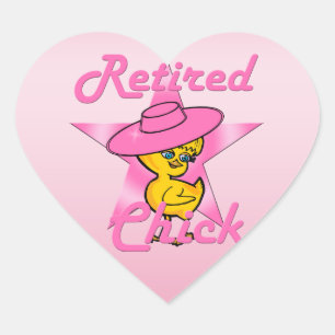 Retired Chick #8 Heart Sticker