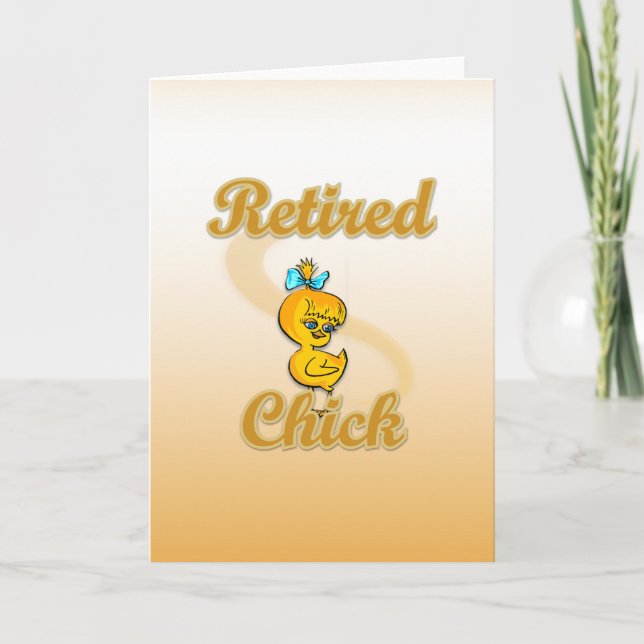 Retired Chick Card (Front)