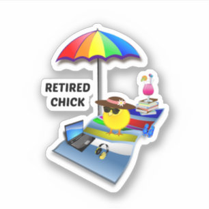Retired Chick, cute and sassy