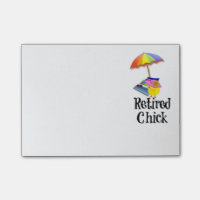 Retired Chick, Fun at the Beach
