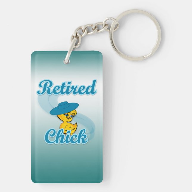 Retired Chick Key Ring (Back)