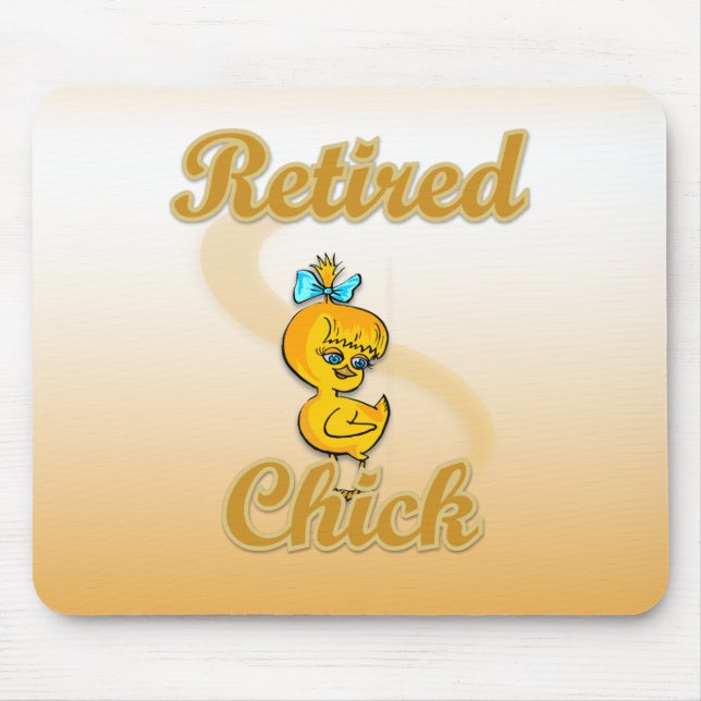 Retired Chick Mouse Pad (Front)