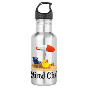 Retired Chick, oh so cute 532 Ml Water Bottle