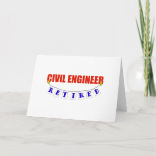 RETIRED CIVIL ENGINEER CARD
