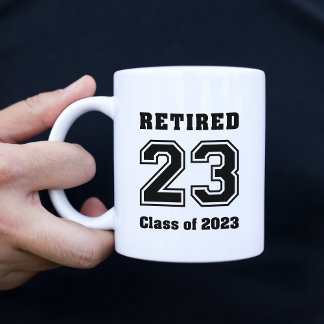 Retired Class of 2023 Collegiate Sports Coffee Mug