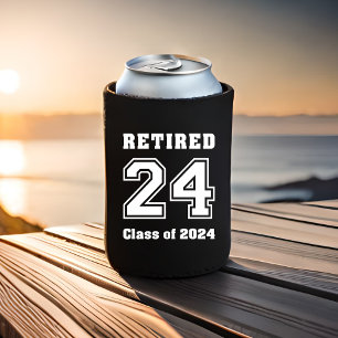 Retired Class of 2024 Collegiate Sports Dark Colou Can Cooler