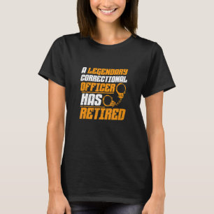 Retired Correctional Officer u2013 Prison Officer T-Shirt