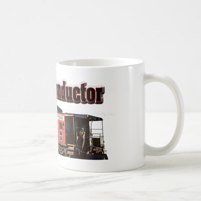 Retired CSX Conductor Coffee Mug (Right)
