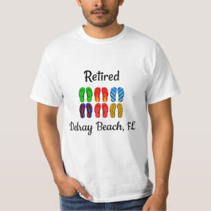 Retired - Delray Beach, FL, template T-Shirt