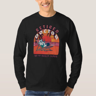 Retired Doctor Vintage Retirement T-Shirt