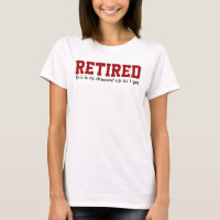RETIRED dressed up Humour