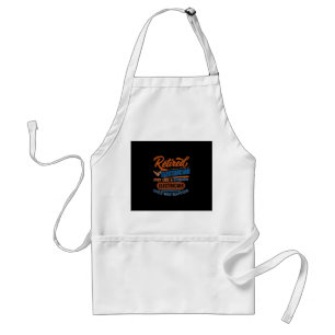 Retired Electrician - Electrician Gift Standard Apron