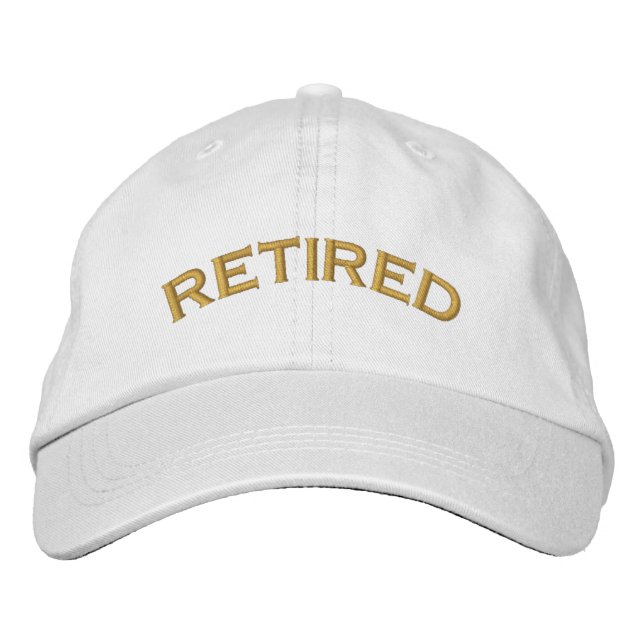 Retired Embroidered Cap (Front)