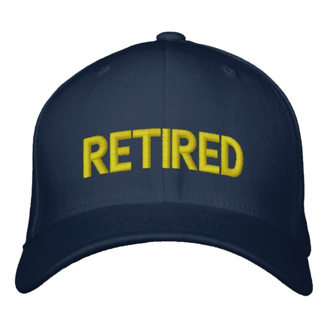 Retired Embroidered Hat (Front)