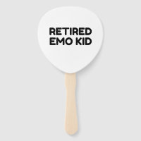 Retired Emo Kid Funny Quote