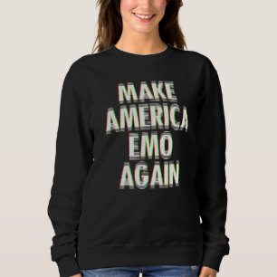 Retired Emo Kid Sad Music Goth Punk Scene Gothic Sweatshirt