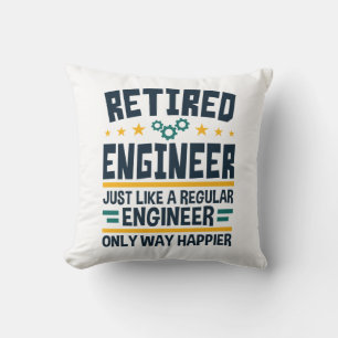 Retired Engineer Engineering Retirement Happier Cushion
